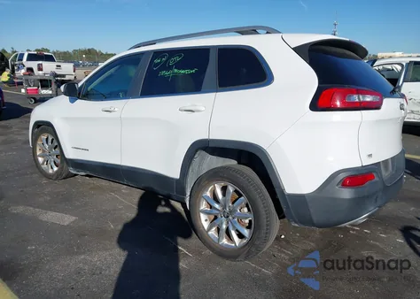 2016 Jeep Cherokee Limited z USA, uszkodzony, nr VIN 1C4PJLDB4GW239406